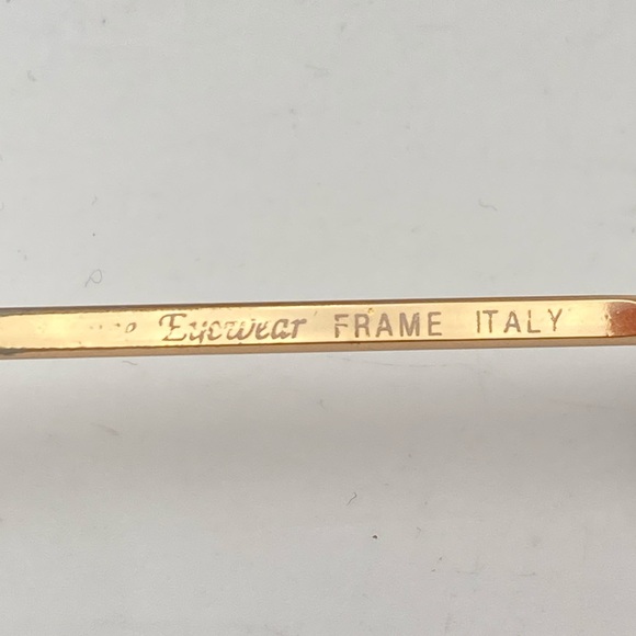 Vintage Lawrence Eyewear Brown Aviator Sunglasses Frames Tom - Picture 6 of 6